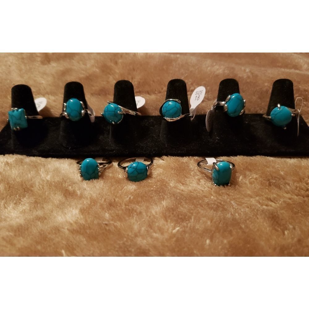 Turquoise Silver ring - Picture 5 of 5